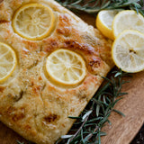 Meyer Lemon & Rosemary Focaccia