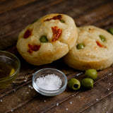 Mini Tomato & Olive Focaccia