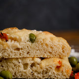 Mini Tomato & Olive Focaccia