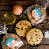 Mini Caramelized Onion & Thyme Focaccia