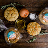 Mini Sage & Onion Focaccia